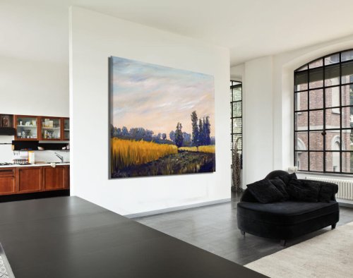 ציור שדה חיטה